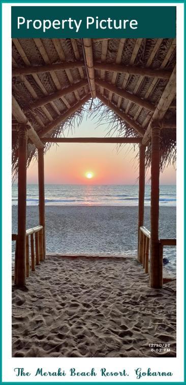 The Meraki Beach Resort Gokarna  Exterior foto